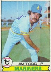 1979 Topps Baseball Cards      103     Jim Todd